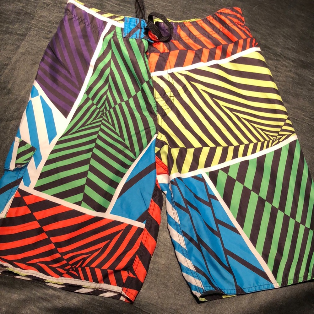 Hang ten swimming trunks
